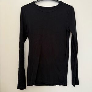 GAP Jet Black Long Sleeve Top